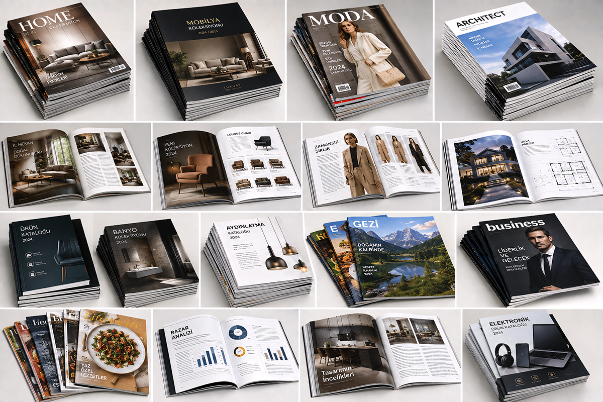 Katalog baskı ürün görseli